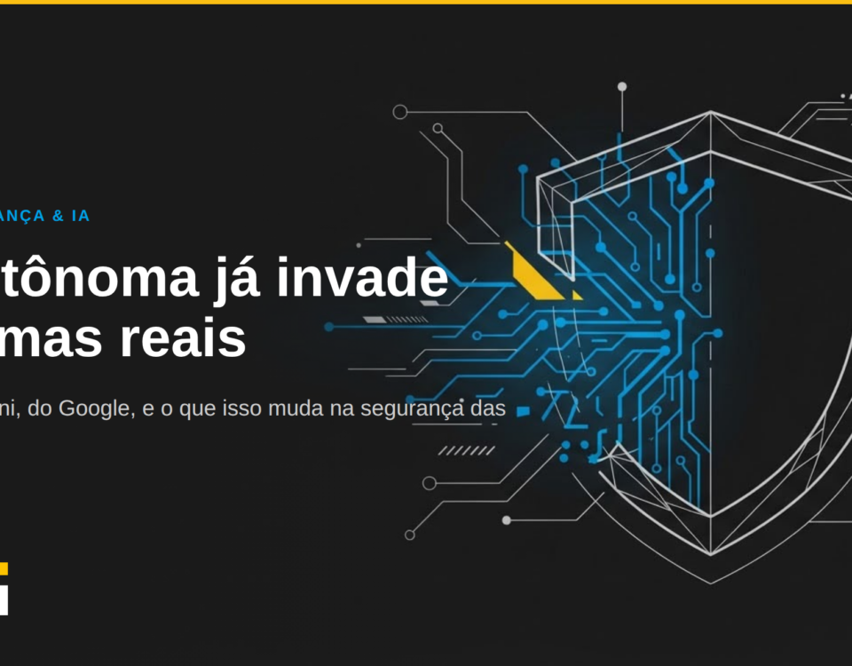 IA autônoma já invade sistemas reais — capa do artigo sobre o caso Gemini, do Google